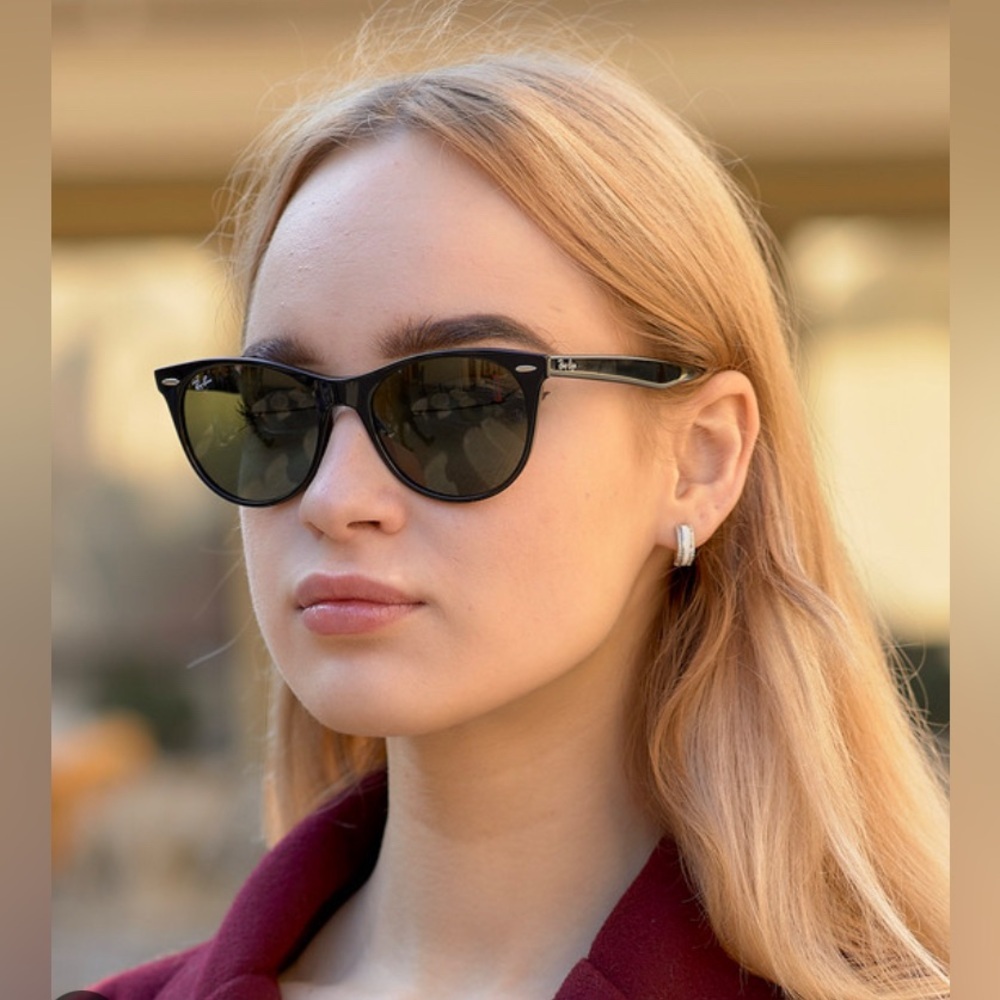 Ray-Ban Sunglasses RB2185 Tortoise Green G15 52-150 902/31 - Picture 2 of 9